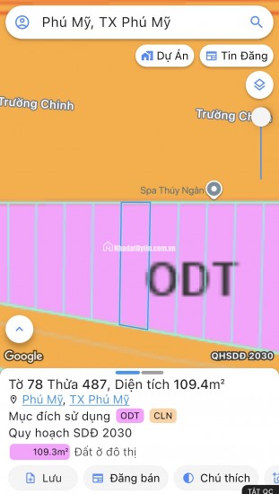 (Chính chủ) Cần bán gấp đất mặt tiền đường Trường Chinh (đường 81)